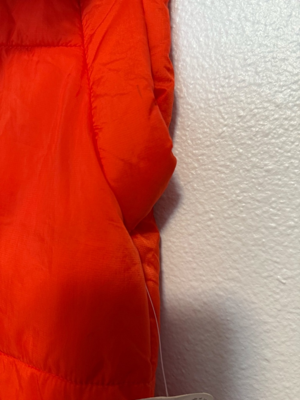 FP Movement - In A Bubble Puffer Flame Orange Red Oversized Zip Vest - Large - Picture 12 of 15